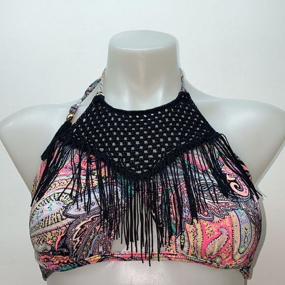 🔥🏖VICTORIA SECRET swimsuit top large push-up bottom- large New #3 - Picture 2 of 7